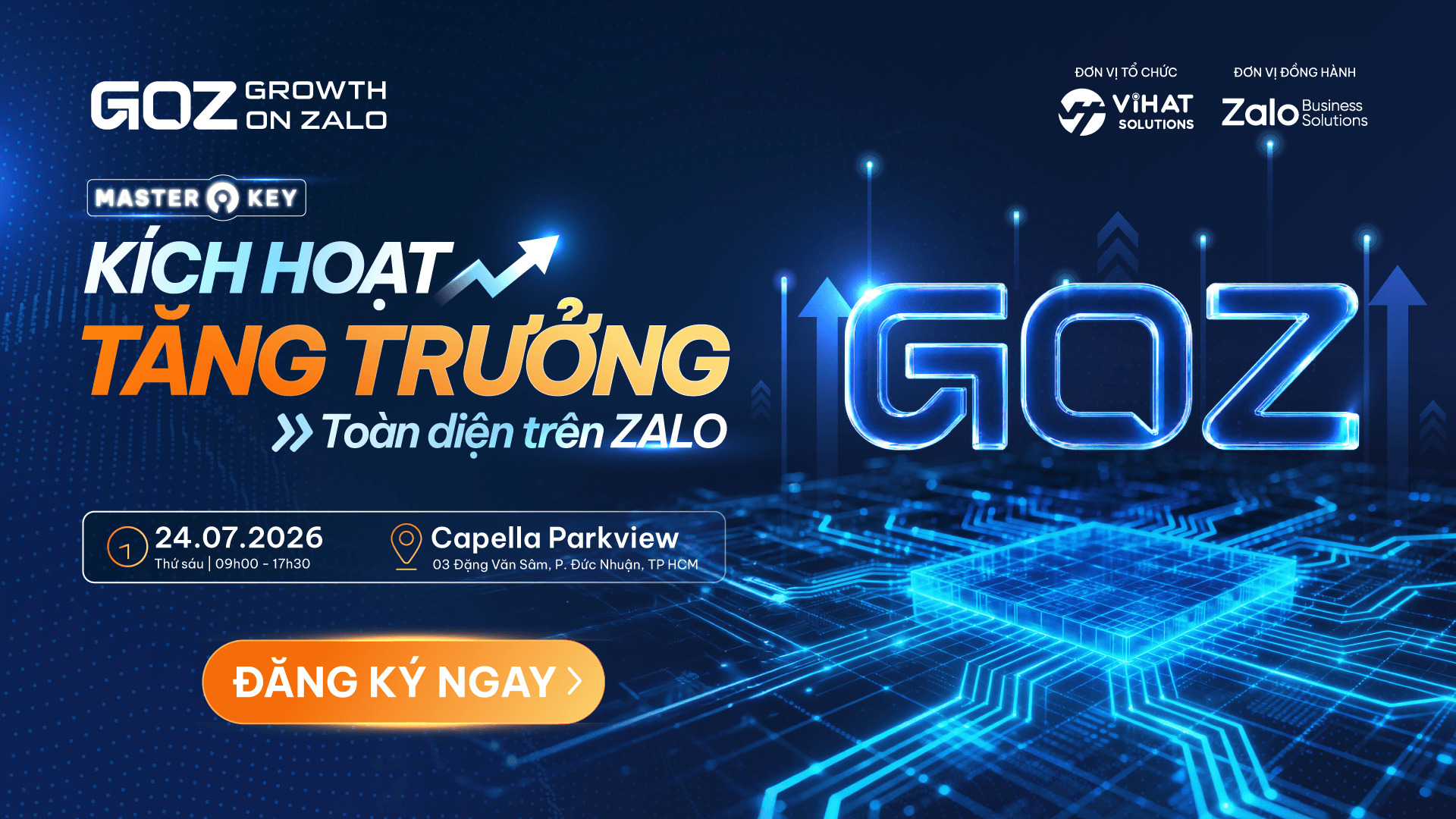 Zalo Business Solutions x ViHAT Solutions: Kích hoạt tăng trưởng toàn diện tại sự kiện Growth On Zalo 2026