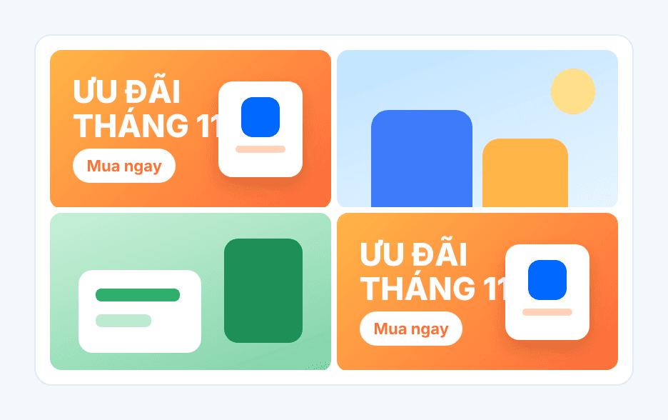 Ví dụ một ảnh bị chia thành nhiều ảnh nhỏ