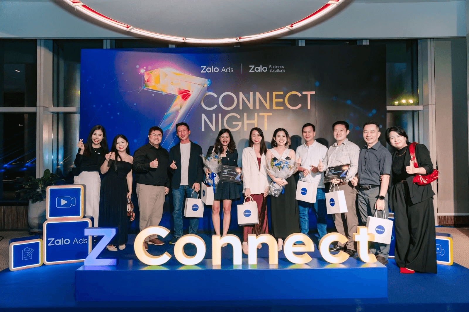 Zalo vinh danh Đối tác triển khai giải pháp doanh nghiệp tại Z-Connect Night